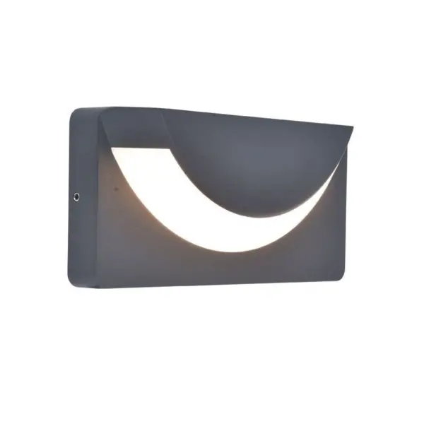 Aplique de Parede LED Lups Antracite 14W IP54