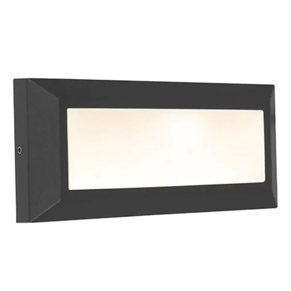Aplique de Parede LED Helena Preto 11W IP54