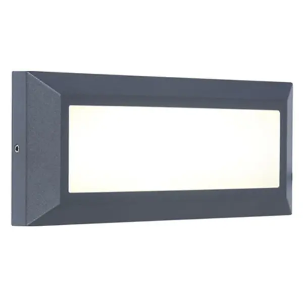 Aplique de Parede LED Helena Antracite 10.2W IP54