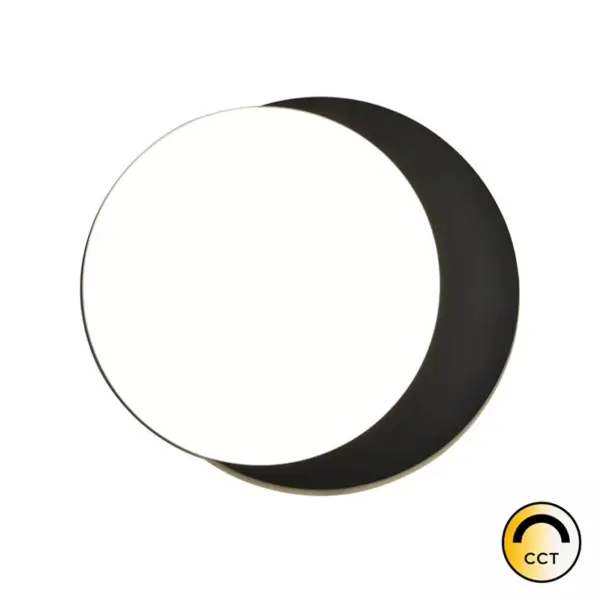 Plafon LED Goleta Preto 24.3W CCT2 IP54