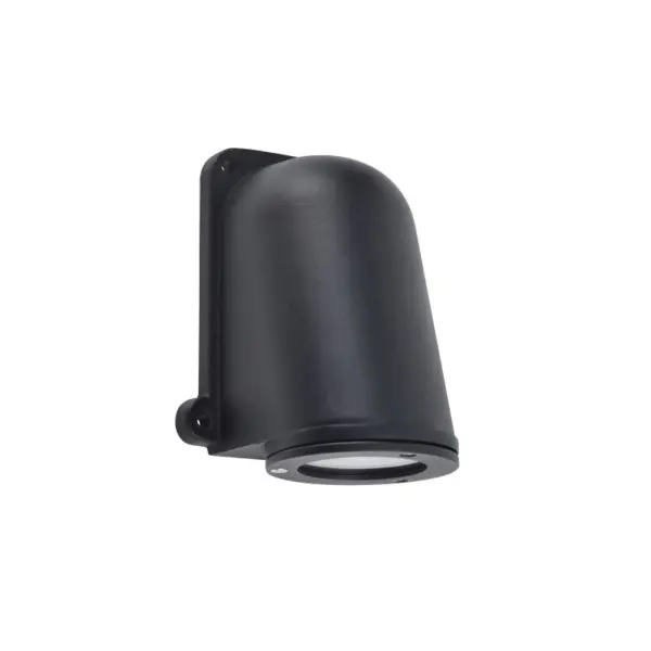 Aplique de Parede LED Ancor 1x GU10 Preto IP54