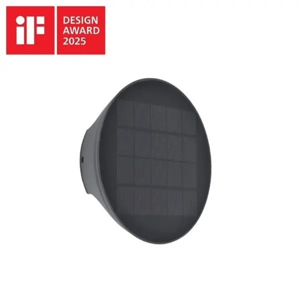 Aplique de Parede LED Belka Solar Antracite 9W IP54