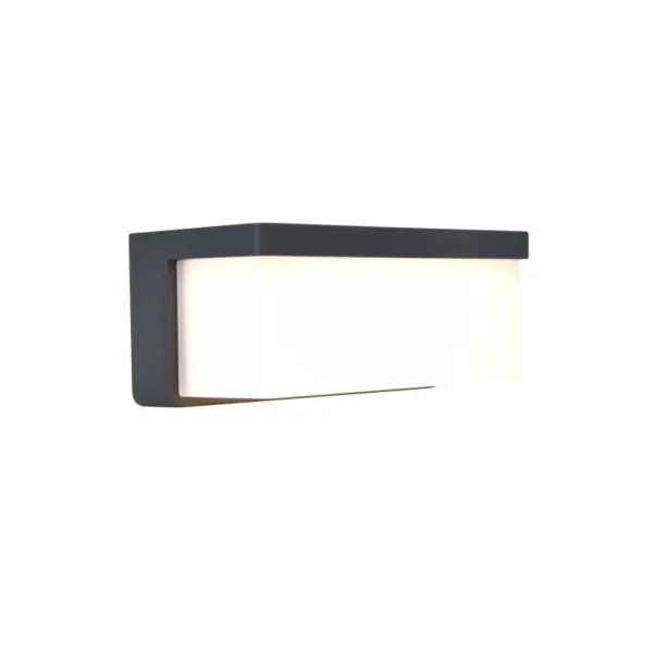 Aplique de Parede LED Zelna Solar Antracite 9W IP44
