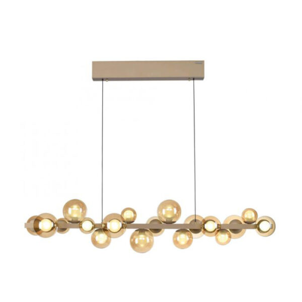 Candeeiro Suspensão Pure 80W Dourado CCT2 (2557-97)