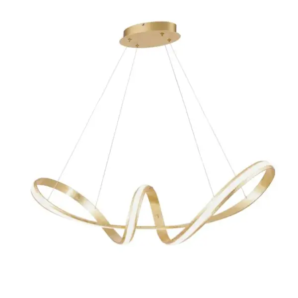 Candeeiro Suspensão Melinda 39W Dourado 3000K (8292-12)