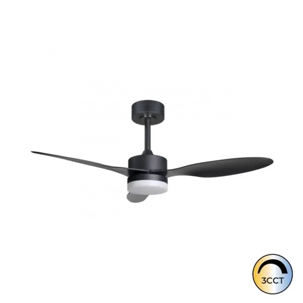 Ventilador LED Valcano 20W Motor 20W Preto CCT3