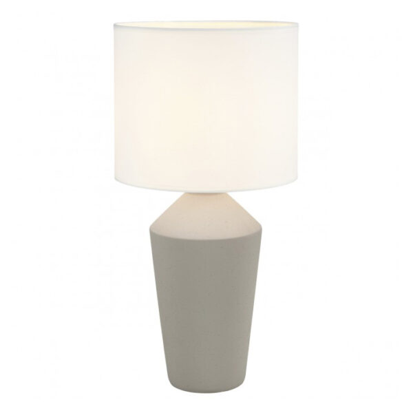 Candeeiro de Mesa Barron 1x E27 Bege