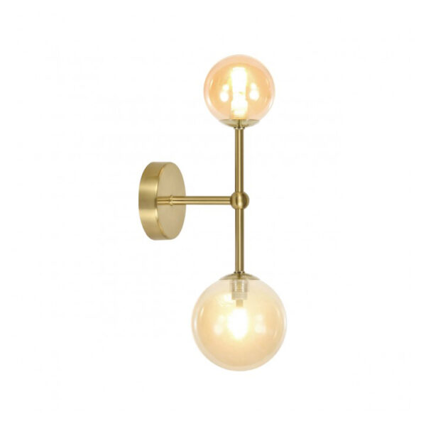 Aplique de Parede Galaxia 2x G9 Dourado
