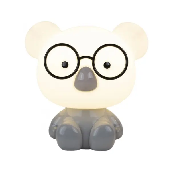 Candeeiro de Mesa Maskota Koala 3W Cinza 3000K