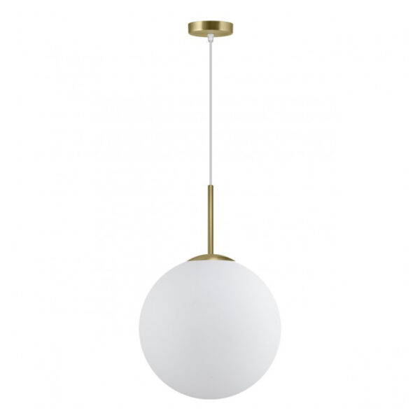 Candeeiro Suspensão Portile 1x E14 Dourado