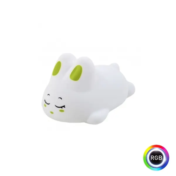Candeeiro de Mesa Bunny 2W Verde RGBW