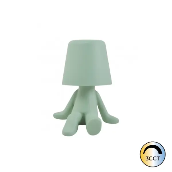 Candeeiro de Mesa Lenox 3W Verde CCT3