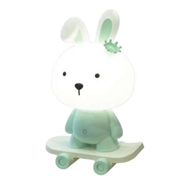 Candeeiro de Mesa Maskota Coelho 3W Azul 3000K