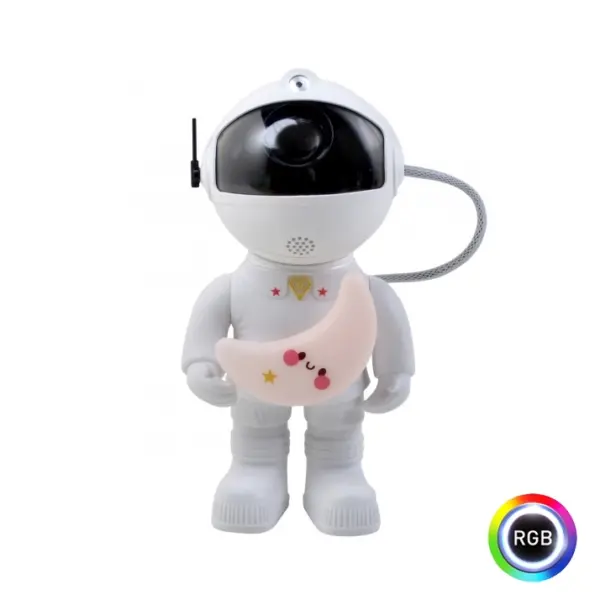 Candeeiro de Mesa Space 3W Branco RGB