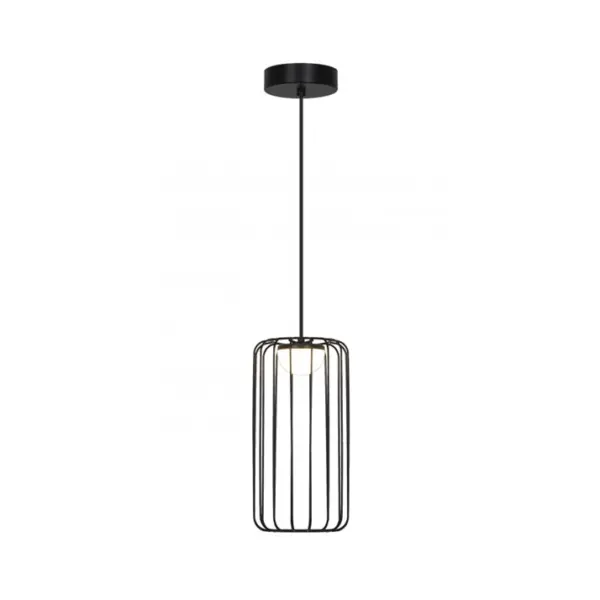 Candeeiro Suspensão Pitt 5W Preto 3000K