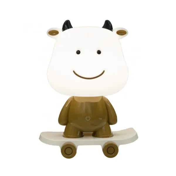Candeeiro de Mesa Maskota Vaca 3W Castanho 3000K
