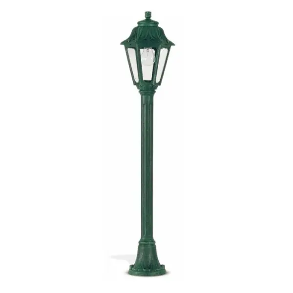 Baliza Jardim Anna E27 8.5W CCT3 Verde IP55