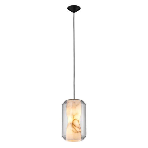 Candeeiro Suspensão Levi 1x E27 Transparente (101310811)