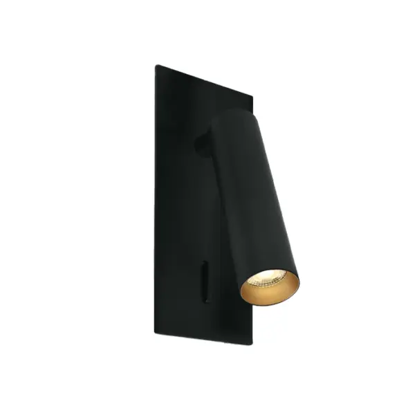 Aplique de Parede 3W Preto 3000K (65746R/B/W)