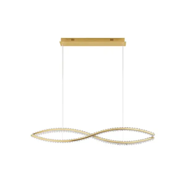 Candeeiro Suspensão Aurelia 95W Dourado 3500K (9019724)