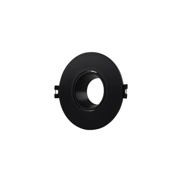 Aro GU10 Alcor PC Fixo Redondo Preto IP20 (KZN03100-B)