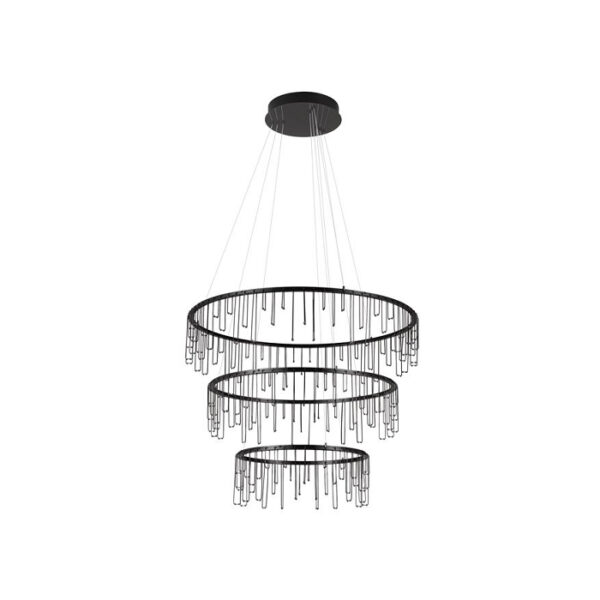 Candeeiro Suspensão Stellar 72W Preto 3000K (9186971)