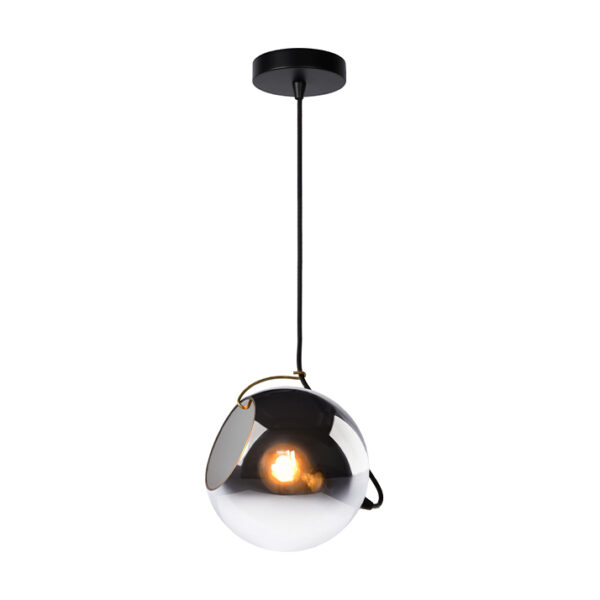 Candeeiro Suspensão Jazzlynn 1x E27 Preto (25405/20/65)