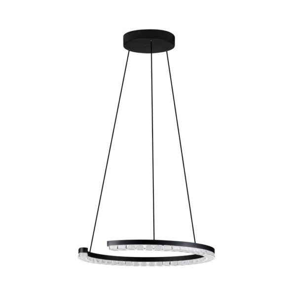 Candeeiro Suspensão Greamy 21W Preto 3000K (9030950)