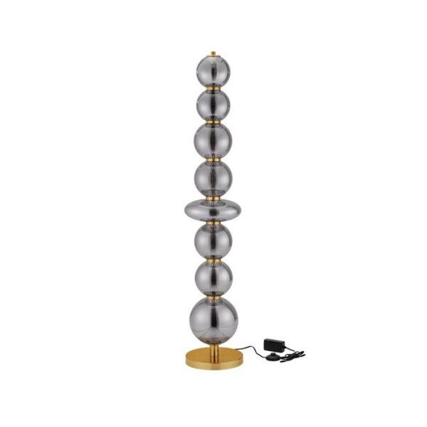 Candeeiro de Pé Navi 37W Dourado/Cinza 3000K (9186984)