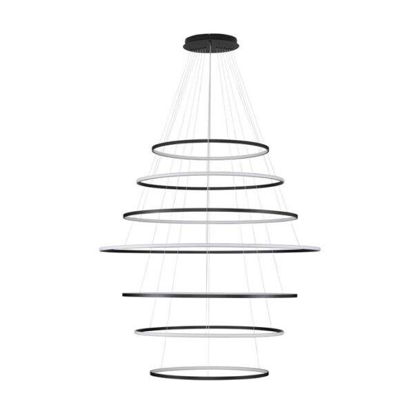 Candeeiro Suspensão Maelo 260W Preto CCT3 (9130644)