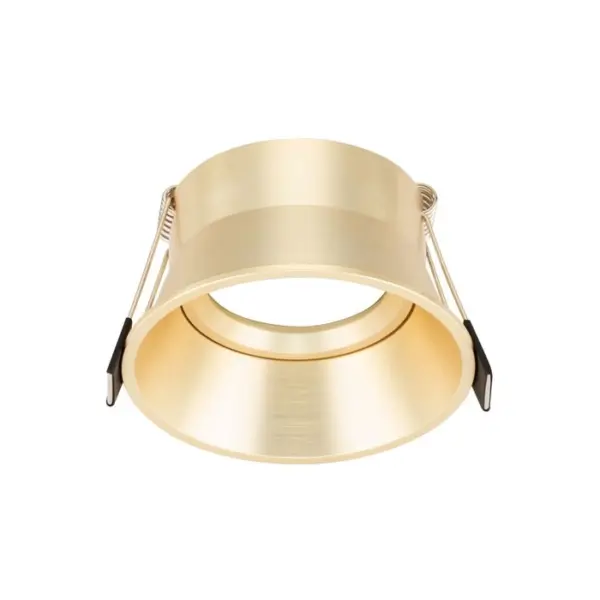 Aro GU10 Punk Fixo Recuado Redondo Dourado IP20 (9011480)