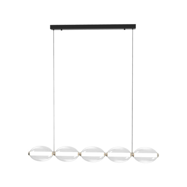 Candeeiro Suspensão Lucia 48W Preto 3000K (107380031)
