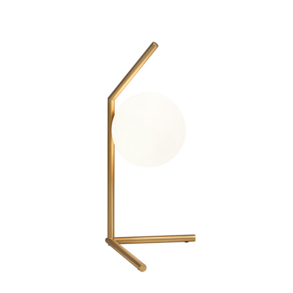 Candeeiro de Mesa 1x G9 Dourado (438/M)