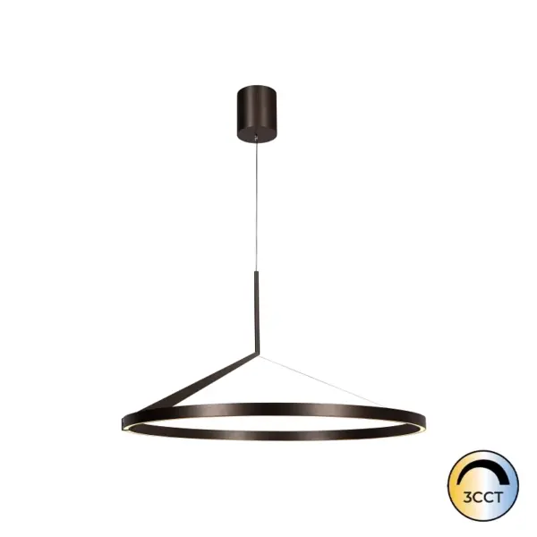 Candeeiro Suspensão Applause 50W Cinza CCT3 (23400/80/15)