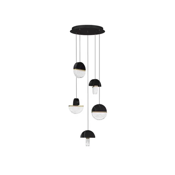 Candeeiro Suspensão Dorin 30W Preto 3000K (9214174)