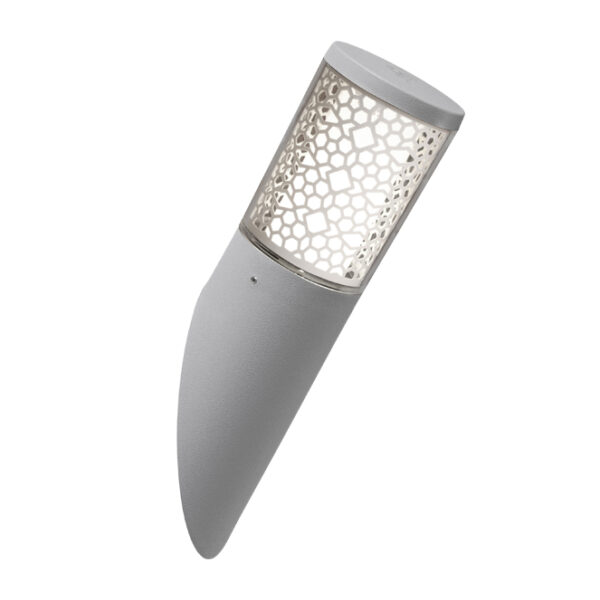 Aplique de Parede Carlo Deco Cinza 1x GU10 6W CCT IP55