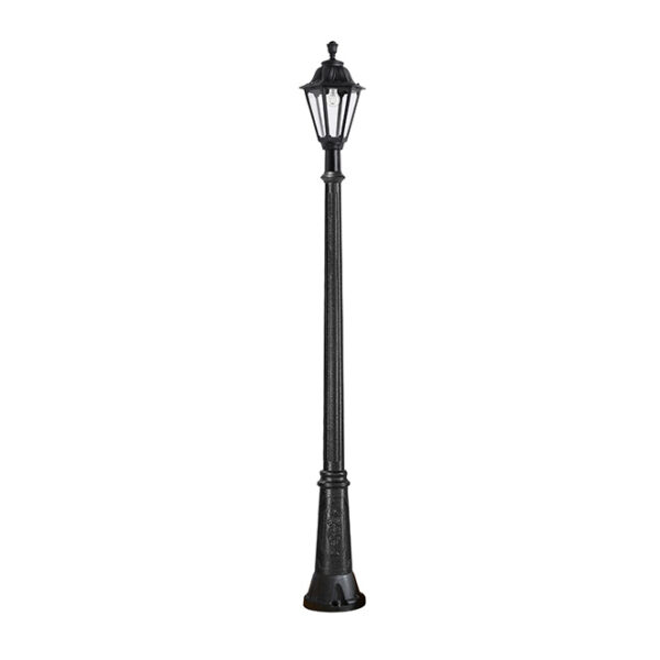 Poste Jardim Rut E27 11W CCT3 Preto IP55