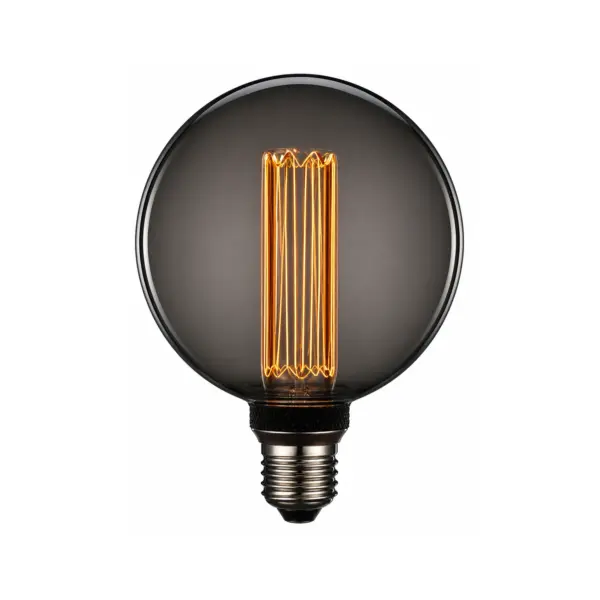 Lâmpada LED Filamento Fumada G125 E27 4W 1800K