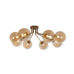 Candeeiro Teto Honey 8x G9 Dourado