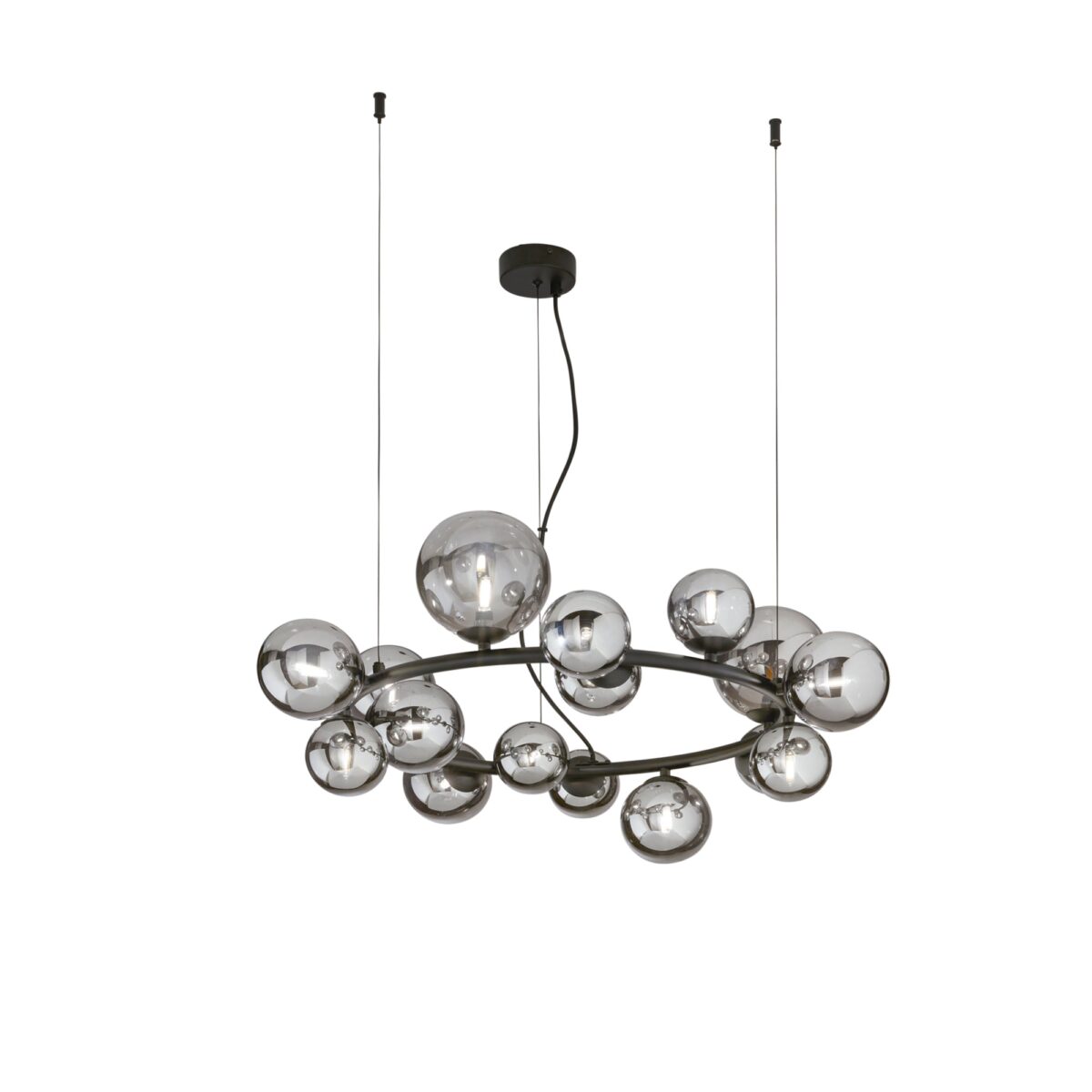 Candeeiro Suspensão Honey 16x G9 Preto