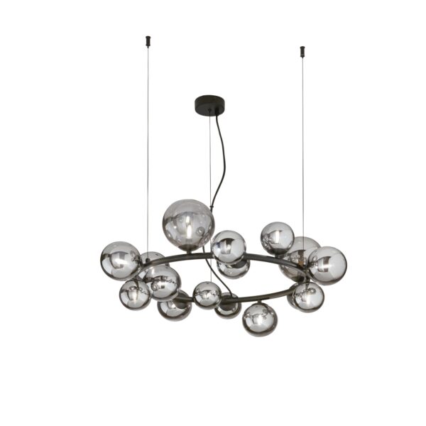 Candeeiro Suspensão Honey 16x G9 Preto