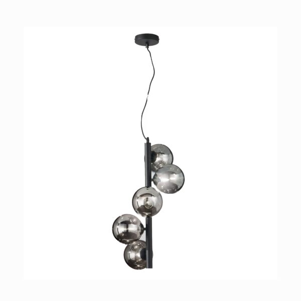 Candeeiro Suspensão Honey 5x G9 Preto