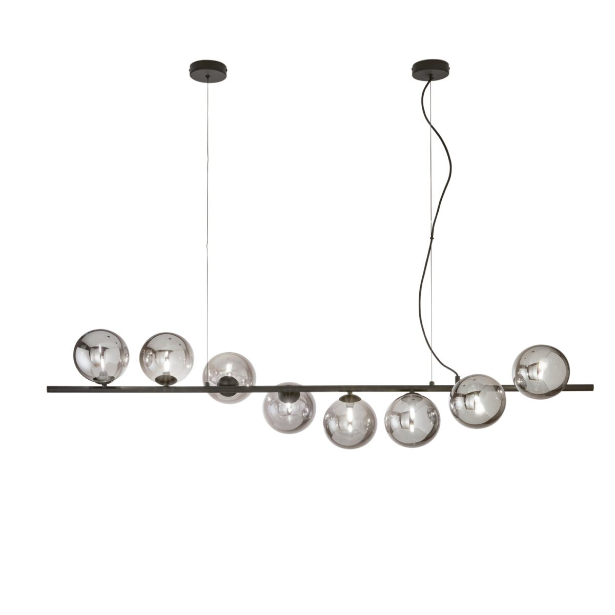 Candeeiro Suspensão Honey 8x G9 Preto
