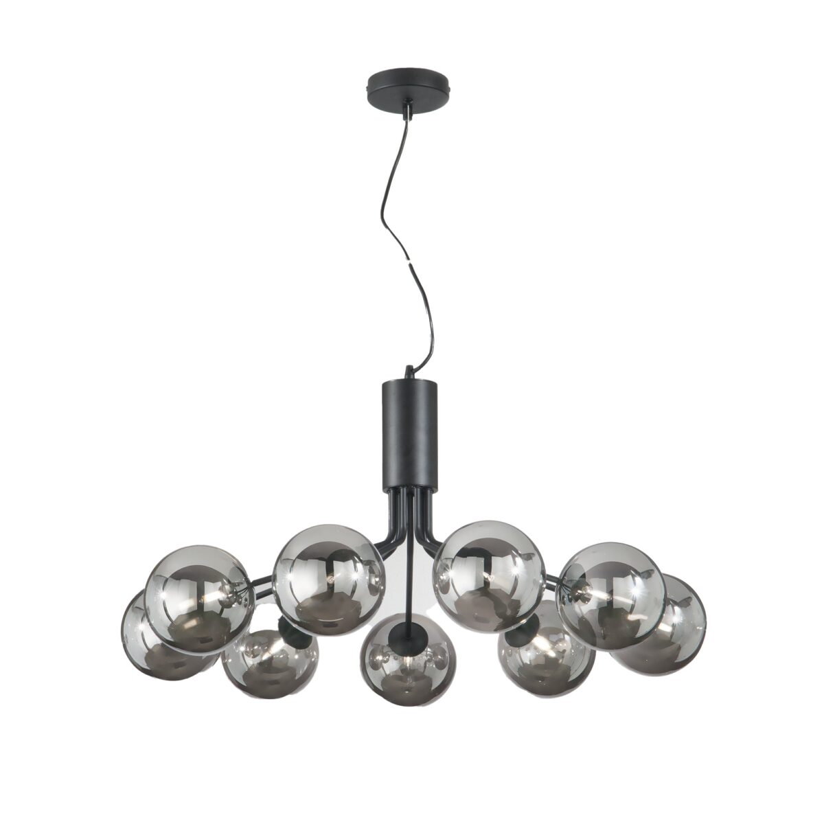 Candeeiro Suspensão Honey 9x G9 Preto
