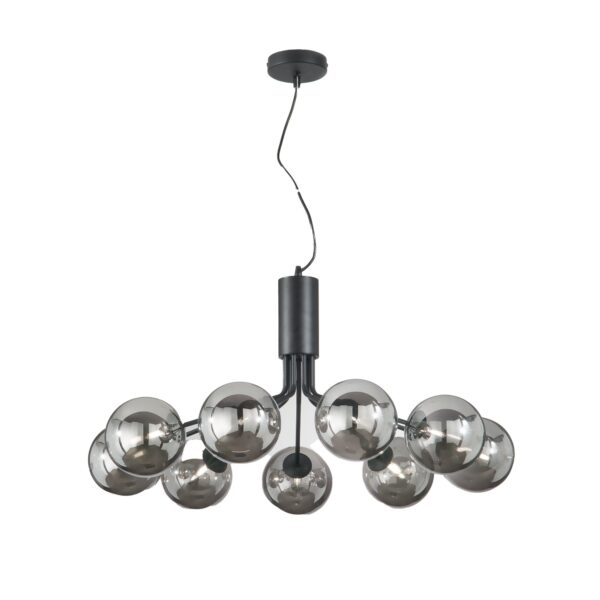 Candeeiro Suspensão Honey 9x G9 Preto