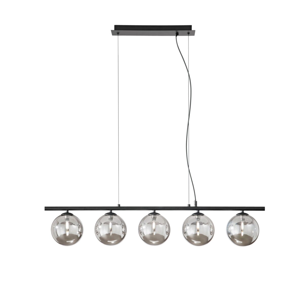 Candeeiro Suspensão Honey 5x G9 Preto