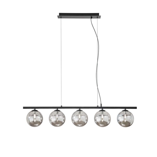 Candeeiro Suspensão Honey 5x G9 Preto