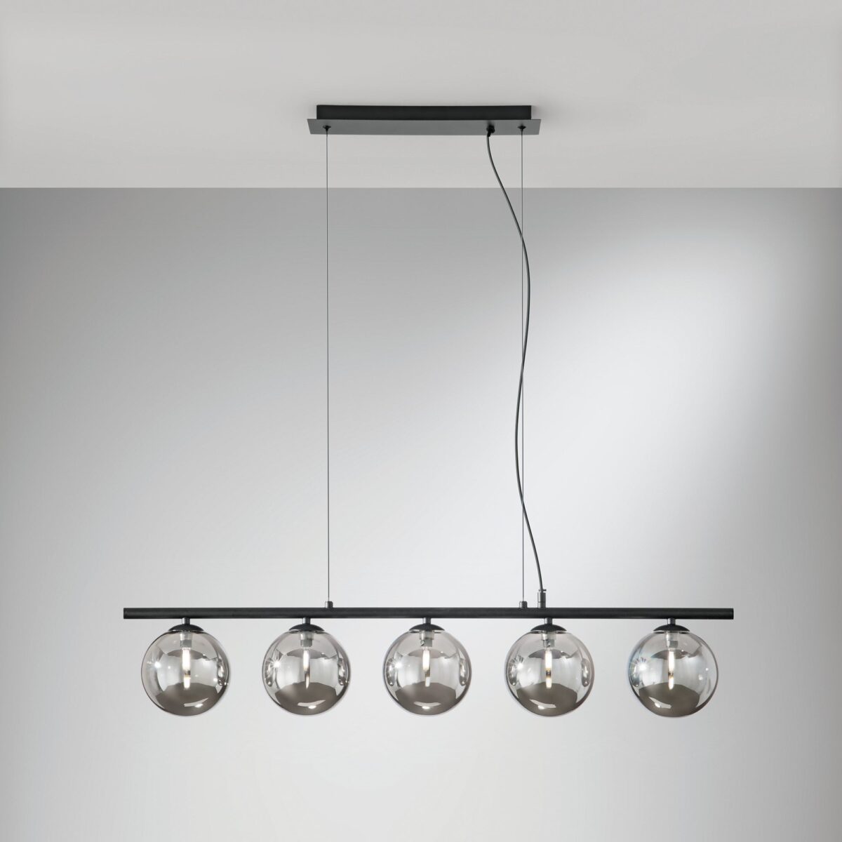 Candeeiro Suspensão Honey 5x G9 Preto - Image 2