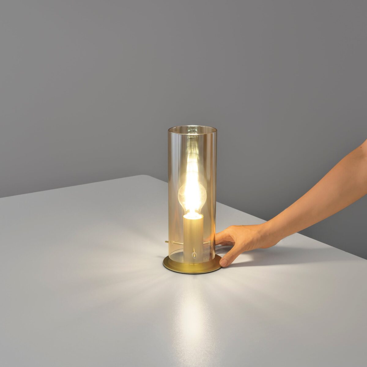 Candeeiro de Mesa Magic 1x E27 Dourado - Image 2