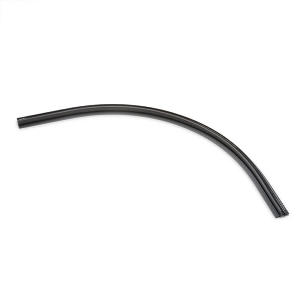 Calha Magnética Deva Embutida Curva Preto